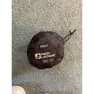 Red Ledge Adult Rain Windbreaker Shell Pants 100% Nylon Black Sz Large Packable